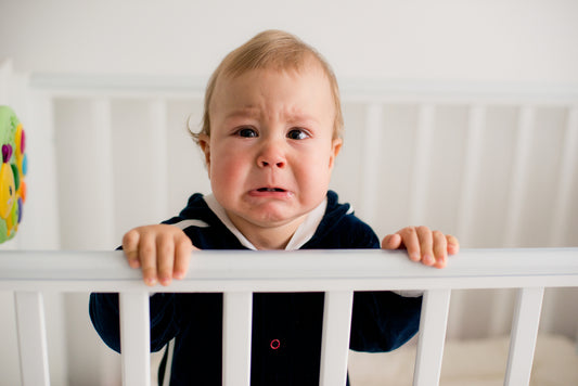 Crying baby won't nap in crib