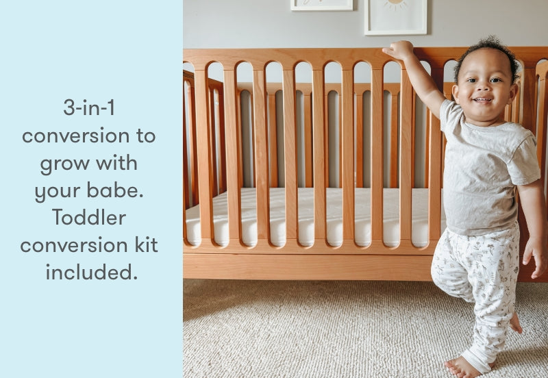 Crib toddler rail online