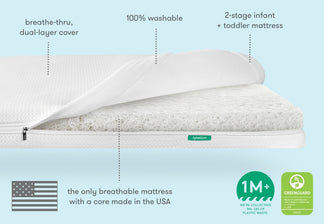 Safe & Breathable Crib Mattress | Newton Baby