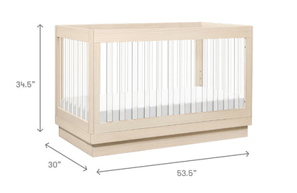 Harlow Acrylic Convertible Crib