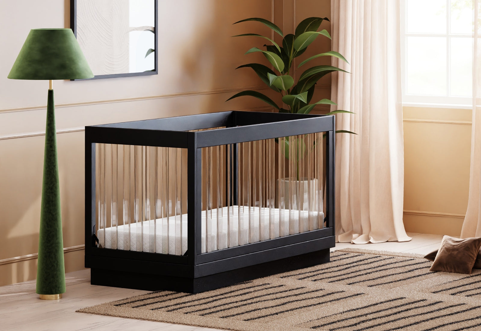 Acrylic baby cot online