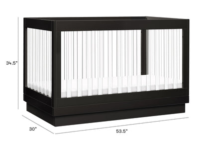 Harlow Acrylic Convertible Crib