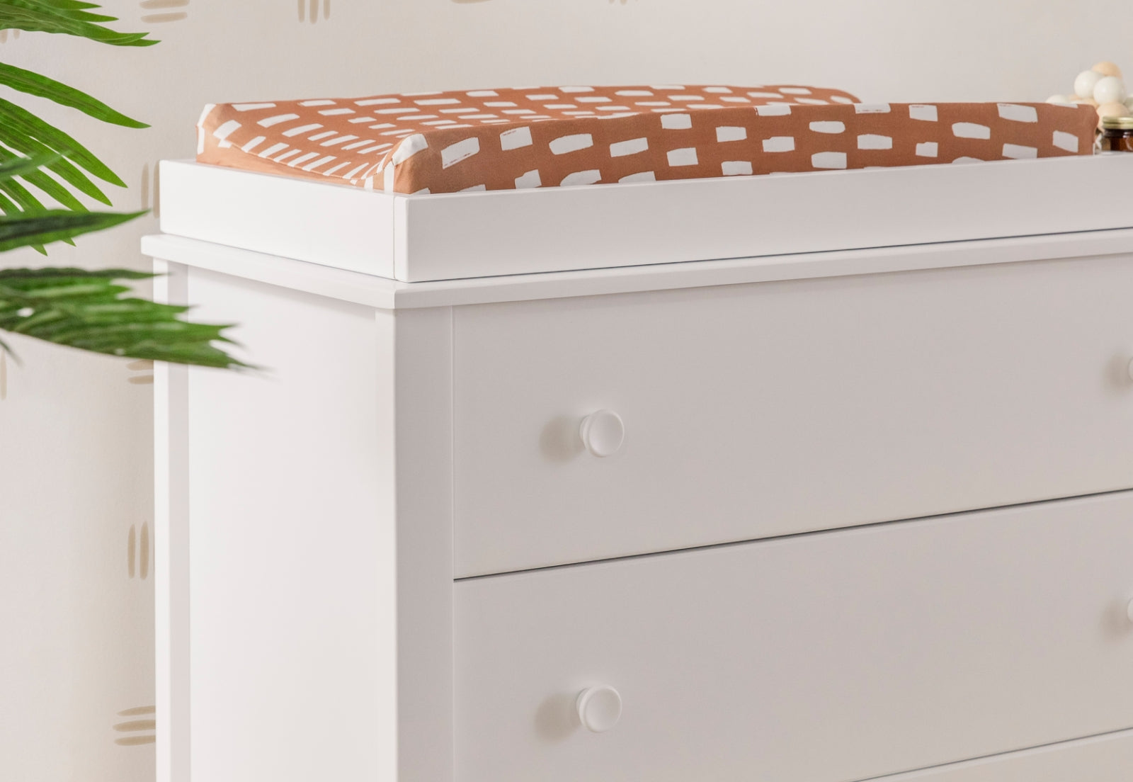 Babyletto Sprout 3 Drawer Changer Dresser with Removable Changing Tray Natural Walnut